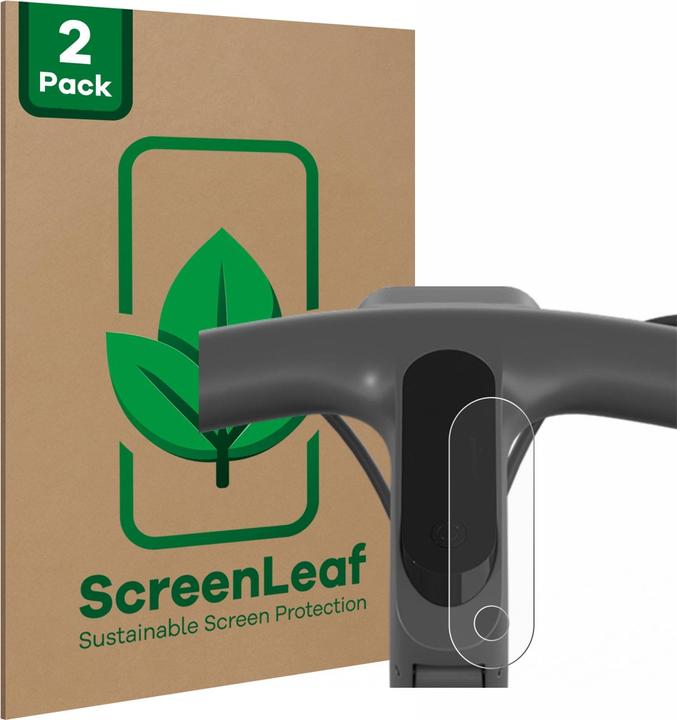 Actual product image ScreenLeaf Protective film sustainable screen protector screen protector film clear transparent