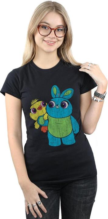 Produktbild Disney Toy Story 4 Ducky And Bunny Distressed Pose TShirt (XL)