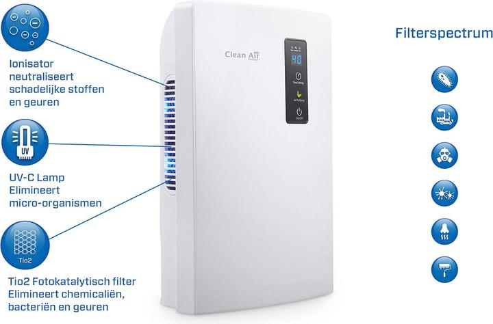 Immagine prodotto Clean Air Optima CA-703 (20 m², 0.70 l/24h)