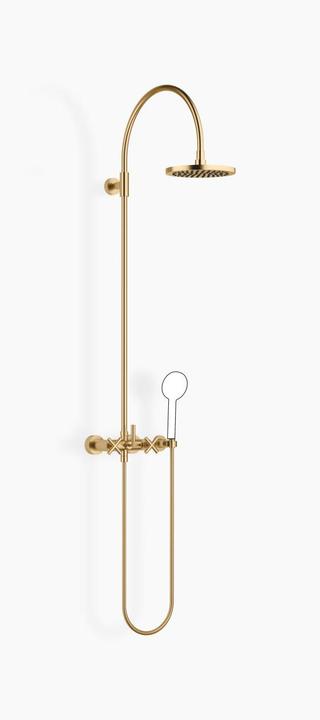 Immagine prodotto Dornbracht Tara Showerpipe con miscelatore doccia, senza doccetta, proiezione stand doccia 420 mm, 2