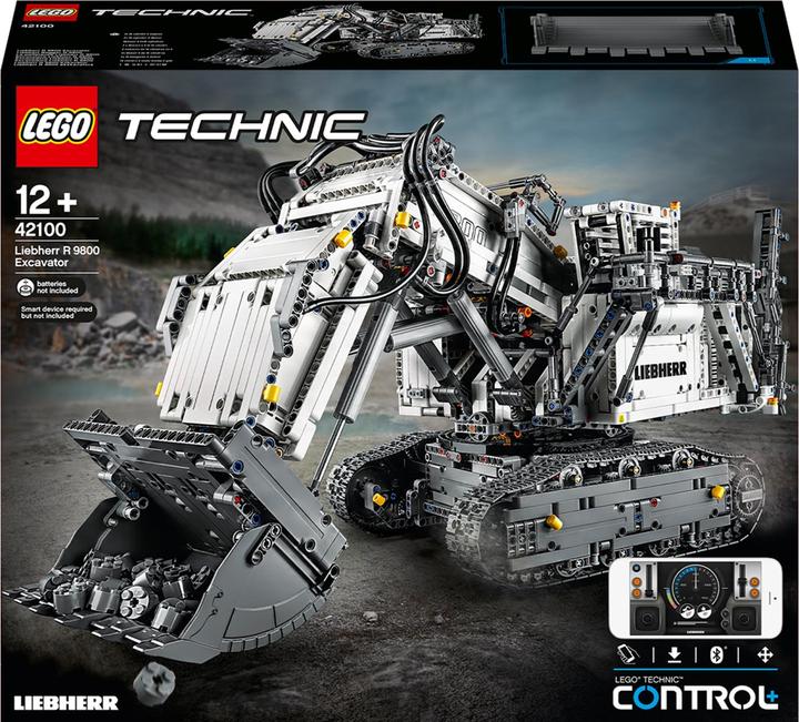 LEGO Liebherr excavator R 9800 (42100, LEGO Technic)