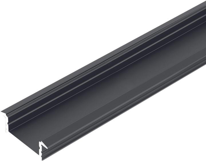 Actual product image Halemeier LED recessed profiles ChannelLine C with light panel