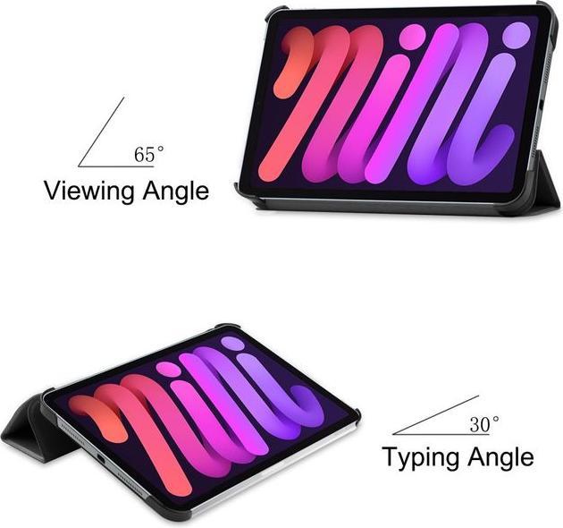 Actual product image MU Classic Triple foldable leather cover (iPad mini 6)