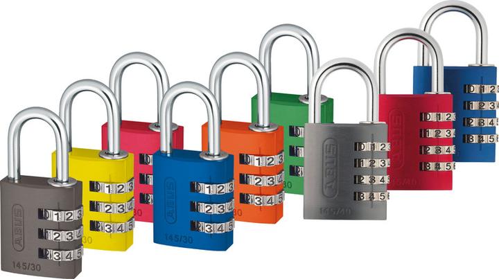 Actual product image Abus 145/40 titanium Lock-Tag