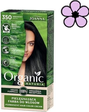 Image du produit Joanna Naturia Organic caring hair color without ammonia and PPD 350 Ebony Ebony (ebony ebony)