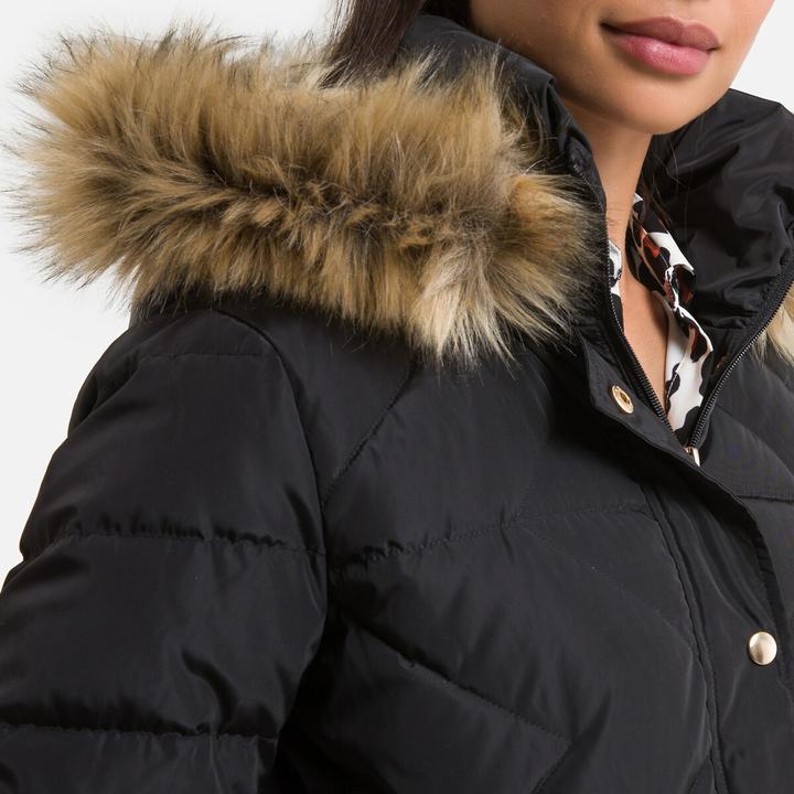 Actual product image Anne Weyburn Down jacket with hood (40)