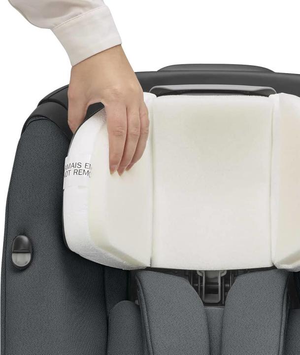 Actual product image Maxi-Cosi AxissFix Authentic Graphite (Reboarder, ECE R129/i-Size Standard)