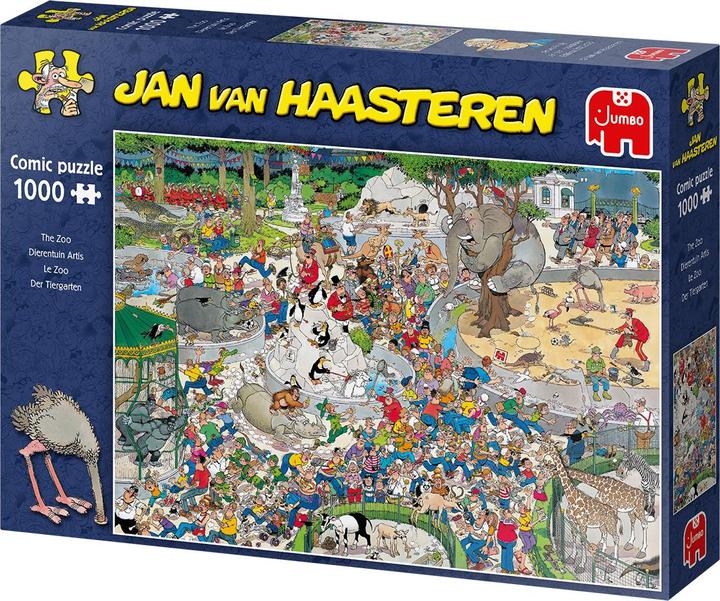 Produktbild Jumbo Jan van Haasteren Im Zoo (1000 Teile)