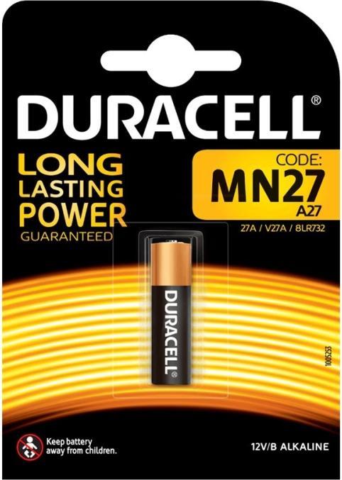 Produktbild Duracell Electronics (1 Stk., A27, 20 mAh)