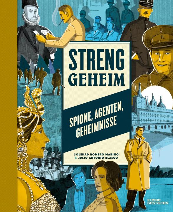 Actual product image Streng geheim (German, Soledad Romero Mariño, Julio Antonio Blasco, Small figures, 2023)