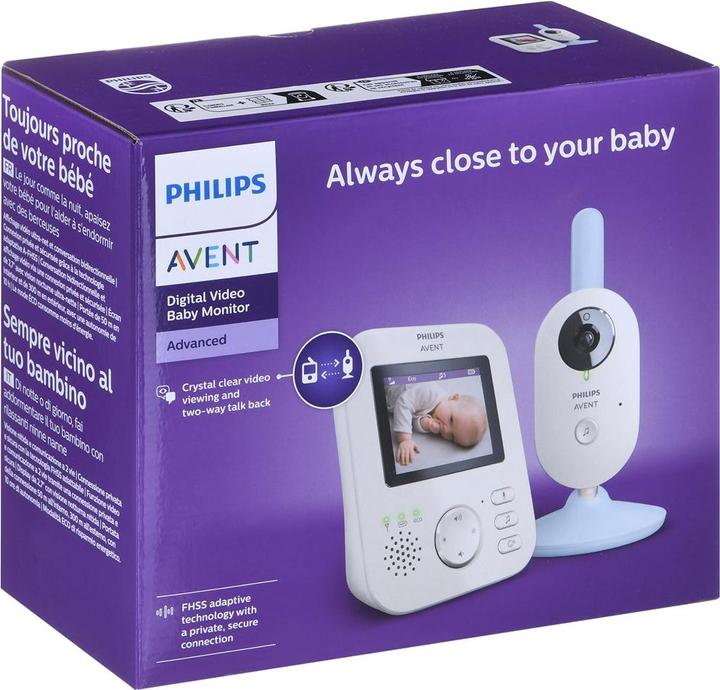 Actual product image Philips Avent Video baby monitor (Video & Audio, 300 m)