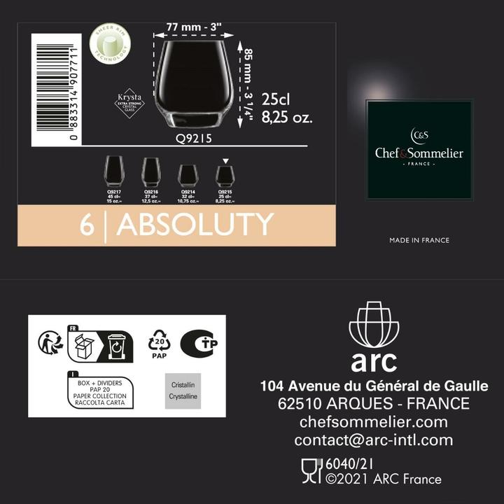 Image du produit Chef & Sommelier Ouvrir (0.38 l, 1 x)