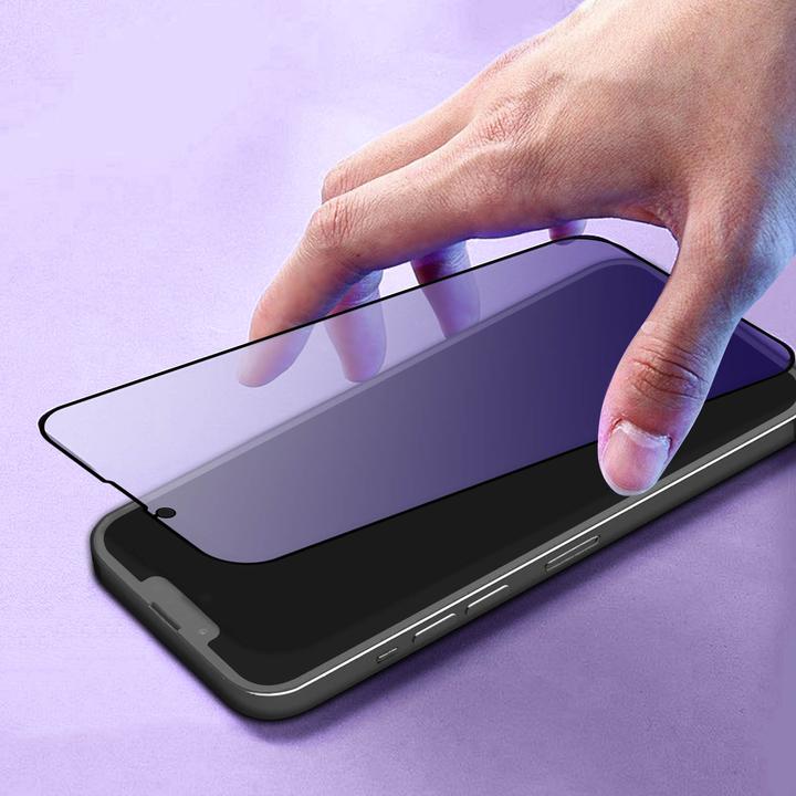 Immagine prodotto Avizar Protezione del display in vetro BlueGuard con filtro per la luce blu (1 Pezzo/i, Apple iPhone 14 Plus)