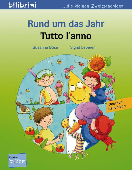 Immagine prodotto Rund um das Jahr. Kinderbuch Deutsch-Italienisch (Tedesco, Fegato di Sigrid, Susanne male, 2013)