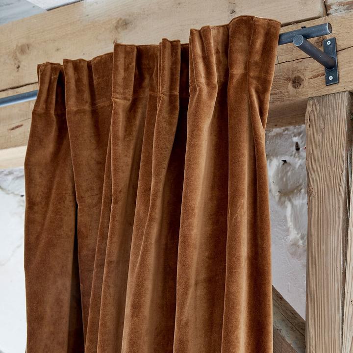 Produktbild Loberon Vorhang Lyannece braun (250 x 140 cm)