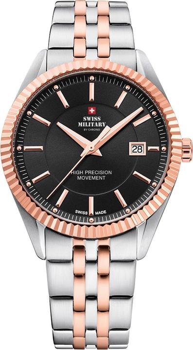Black, Rose gold, Silver