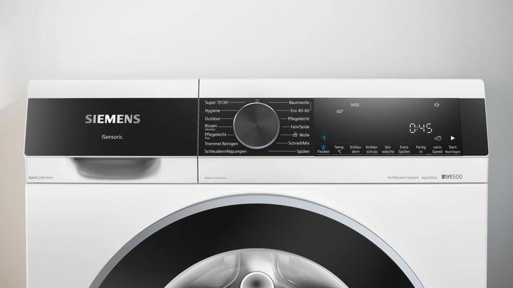 Produktbild Siemens WG 44 G 21 G 0 Waschautomat(BC+) A 9kg 1400U speedPackL waterPerfectPlus (9 kg, Links)