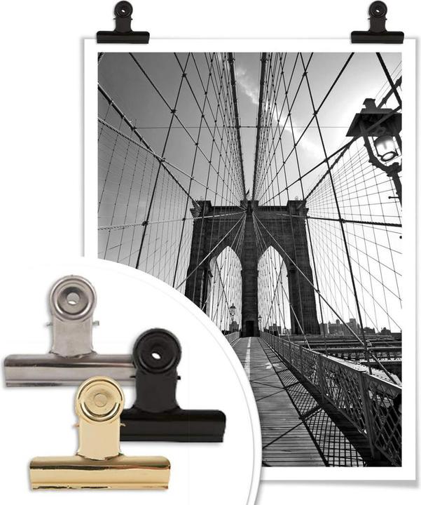 Image du produit Trenddeko Perspective du pont de Brooklyn (80 x 100 cm)