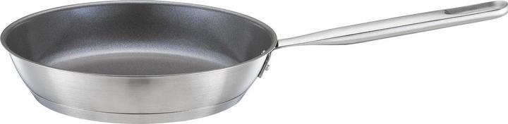 Fiskars All Steel Bratpfanne, 24cm (24 cm, Bratpfanne, Edelstahl)