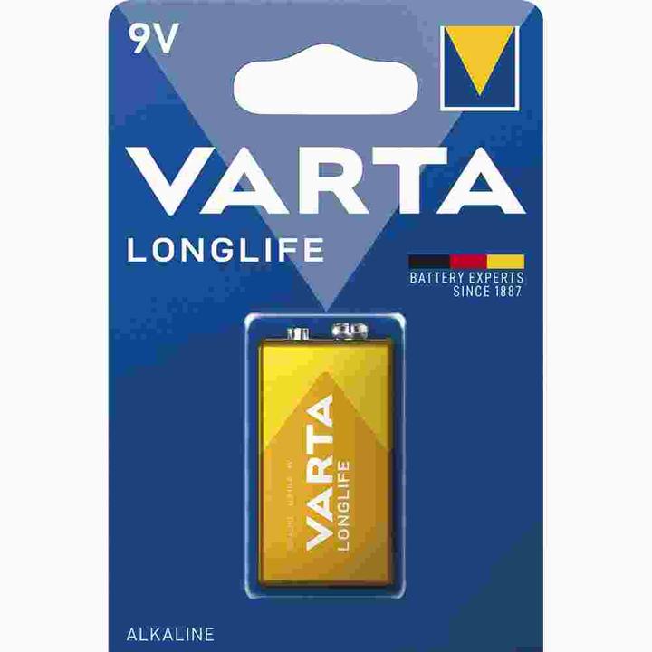 Image du produit Varta Longlife (1 pcs, 9V Block, 565 mAh)