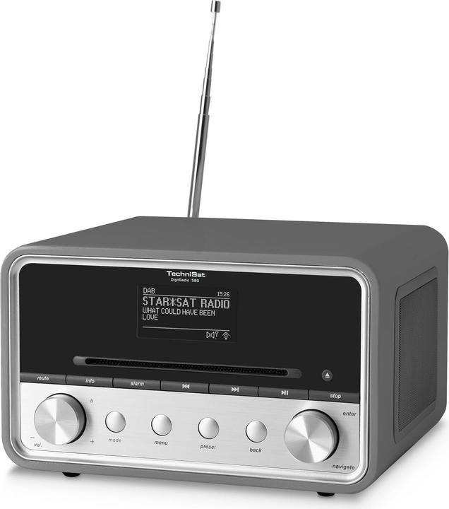 TechniSat DigitRadio 580 (FM, Internetradio, DAB+, Bluetooth, WLAN)