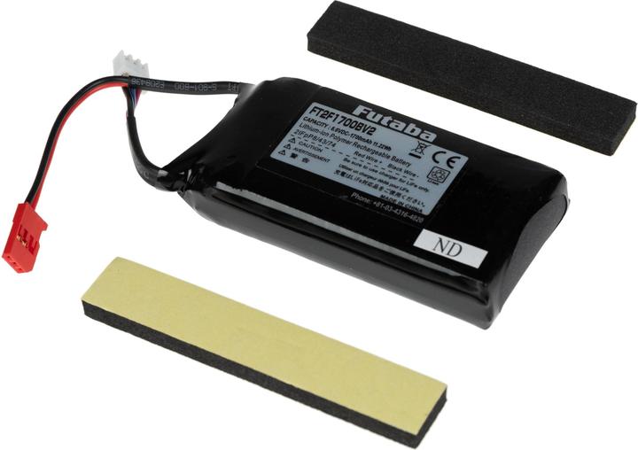 Futaba 1700 mAh 6.6 V 2S1P (6.60 V, 1700 mAh)