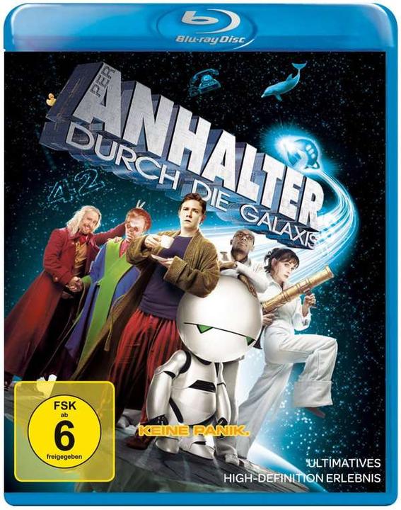 Per Anhalter durch die Galaxis (Blu-ray, 2005, Englisch, Deutsch, Italienisch, Französisch)