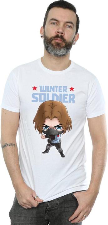Produktbild Winter Soldier Bucky Toon TShirt (5XL)
