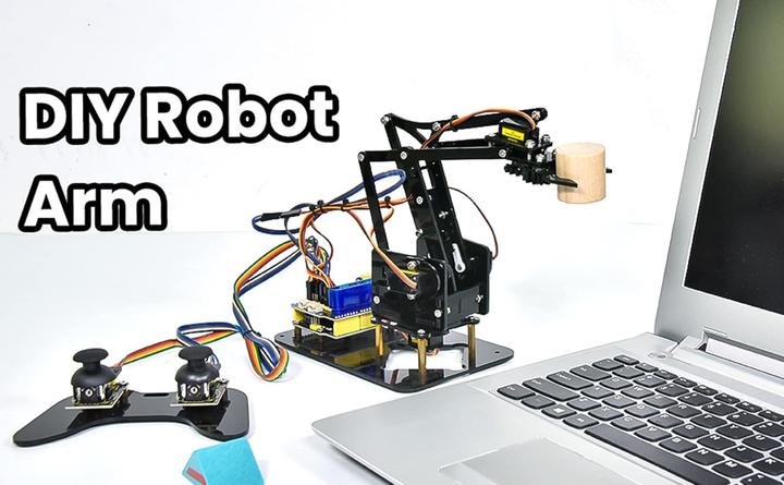 Immagine prodotto Keyestudio Roboterarm Bausatz mit Servosteuerung