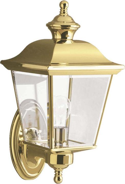 Image du produit Elstead Lighting Bay Shore Applique murale extérieure E27 39cm Laiton poli IP44 (E27)