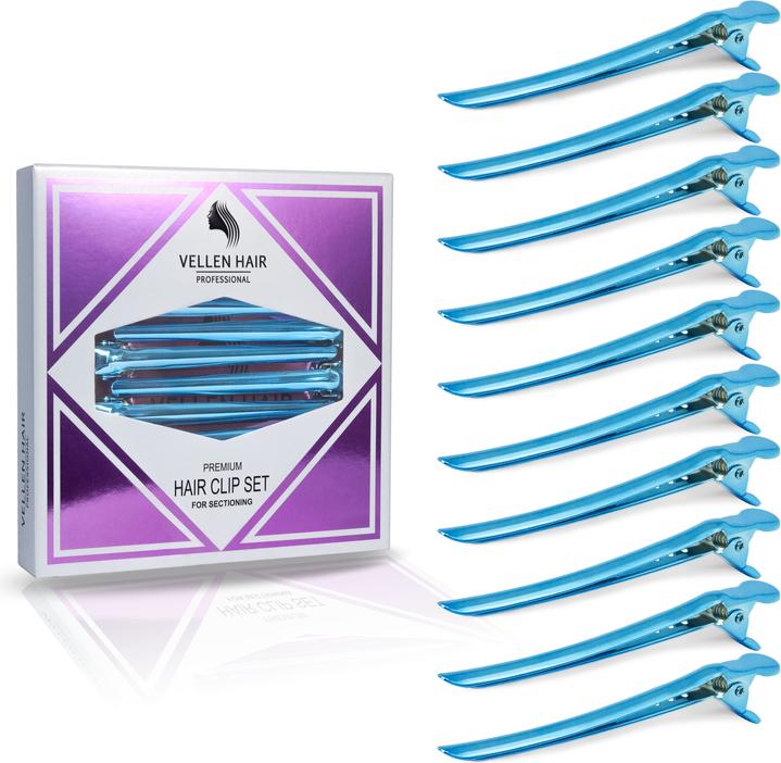 Produktbild Vellen Hair Metall Haarclips Set 10er Pack (10 Stk.)