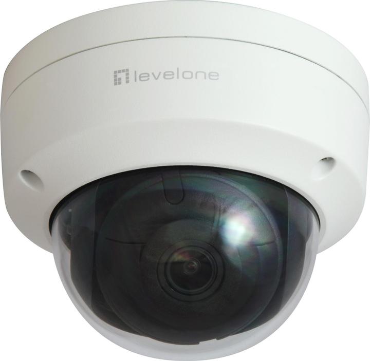 Image du produit LevelOne IPCam FCS-3402 Dome In 2MP H.265 IR6,5W PoE
