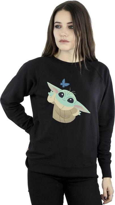Produktbild Star Wars The Mandalorian Butterfly Catching Sweatshirt (L)