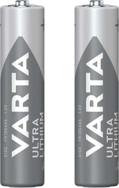 Image du produit Varta ULTRA Lithium (2 pcs, AAA, 1100 mAh)