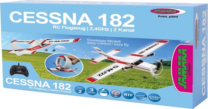 Image du produit Jamara Cessna 182 avion 2,4GHz Gyro 2CH (Multi moteur)