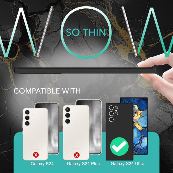 Produktbild Nalia Extrem Dünnes 0,3mm Mattes Hardcase (Samsung Galaxy S24 Ultra)