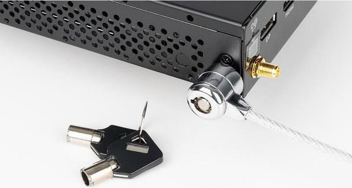 Immagine prodotto Shuttle DS50U, PC con dimensioni 1,3 l, Mini PC barebone, DDR5-SDRAM, PCI Express, Serial ATA III, C (Intel Celeron 7305)