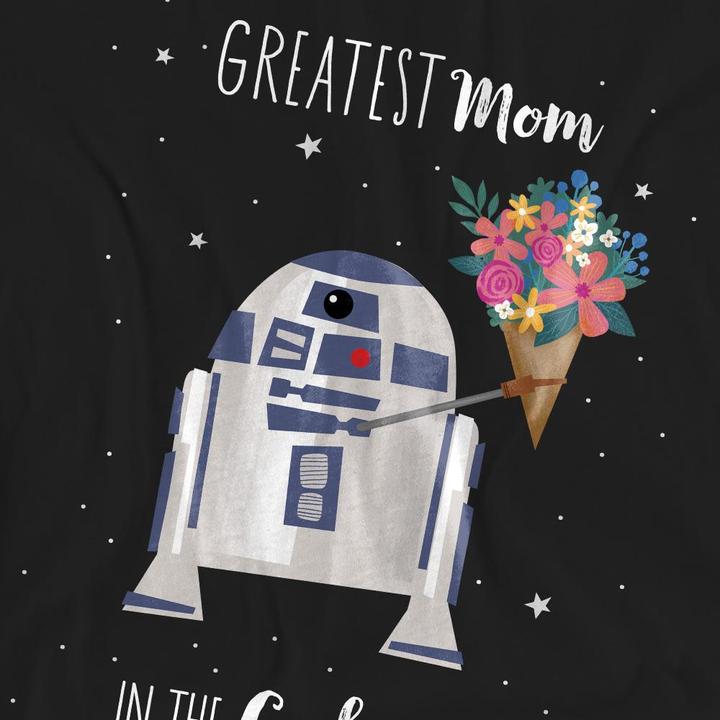 Produktbild Star Wars Greatest Mom In The Galaxy TShirt Muttertag (XXL)