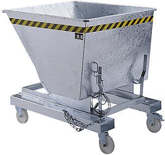 Actual product image eurokraft pro Compact tipping container (500 l)
