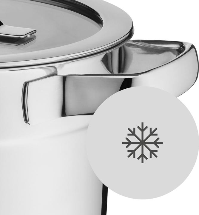 Actual product image WMF Compact Cuisine Braising Pan 24 cm with lid (24 cm, Pot, Stainless steel)