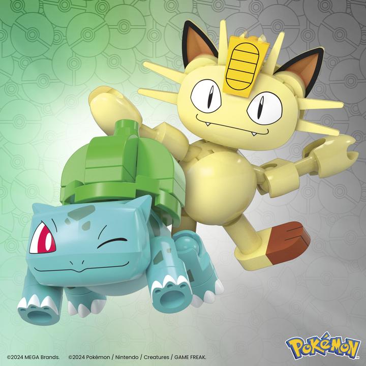 Image du produit Pokémon MEGA Bulbasaur & Meowth