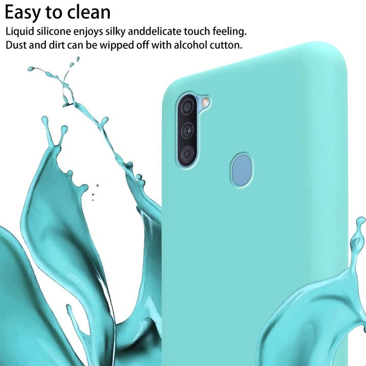 Actual product image Cadorabo TPU Cover Mobile Phone Chain Liquid (Samsung Galaxy A11, Samsung Galaxy M11)