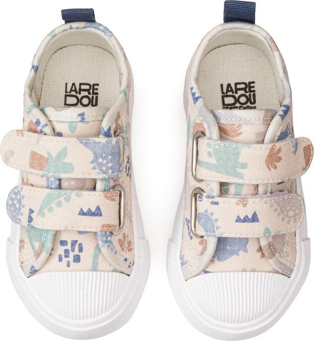 Produktbild La Redoute Collections Bedruckte Canvas-Sneakers mit Klettverschluss (20)