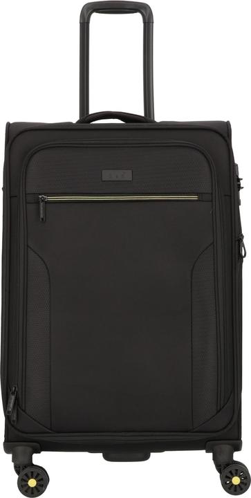 Produktbild D&N Travel Line 9704 4 Rollen Trolley M 68 cm mit Dehnfalte (75 l, M (50 - 90l))