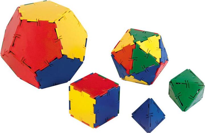 Produktbild Polydron Bausatz Platonische Körper