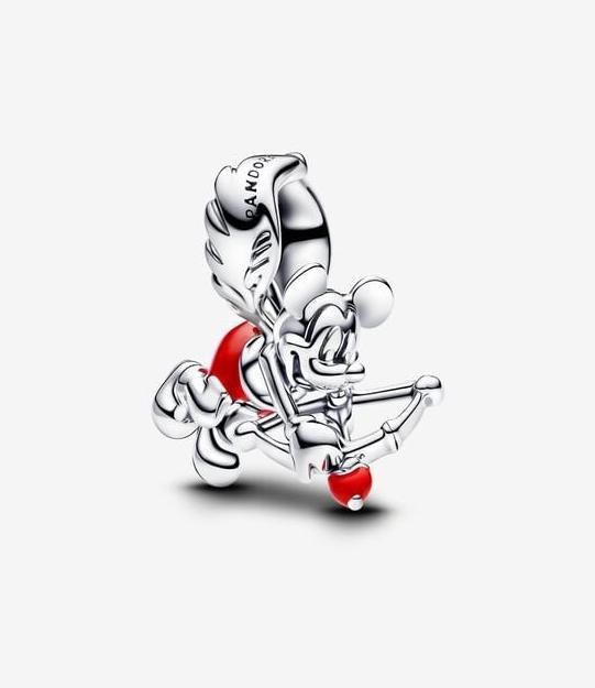 Produktbild Pandora Disney Mickey Mouse Cupid Charm (Sterlingsilber, Emaillelack)