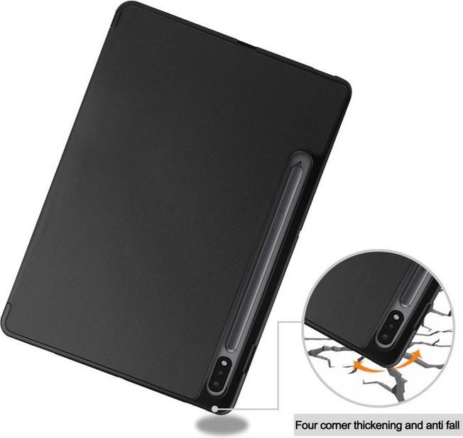 Actual product image MU Classic Triple foldable leather cover (Galaxy Tab S8)