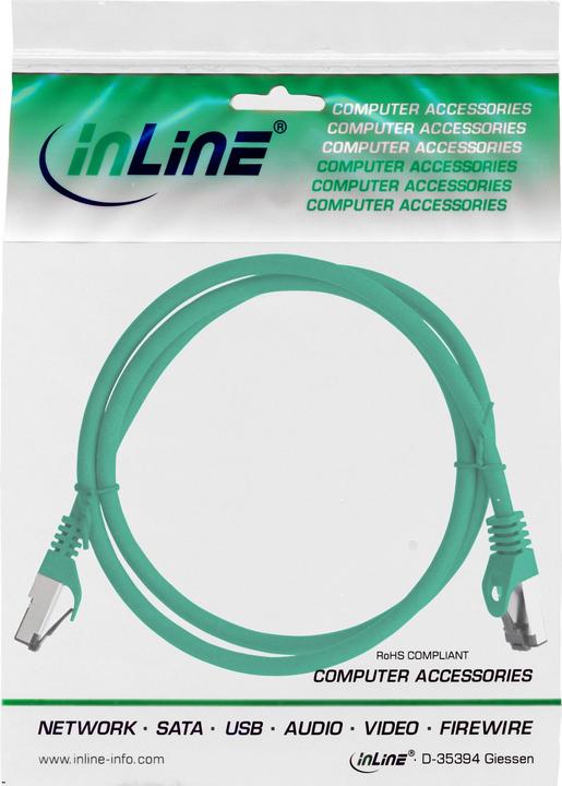 Actual product image InLine Patch cable (S/FTP, CAT8.1, 1 m)