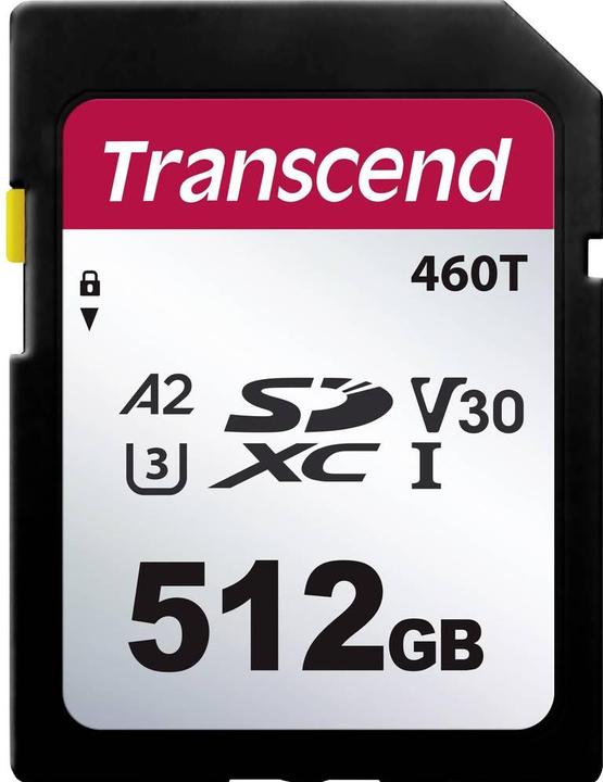 Produktbild Transcend TS512GSDC460T-VS1 SD-Karte Retail 512 GB (512 GB, SD)