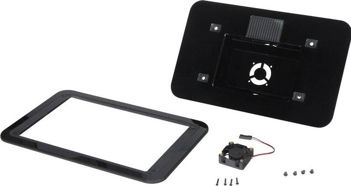 Actual product image Raspberry Pi Touch-Bundle DIY incl. 4 B 2 GB